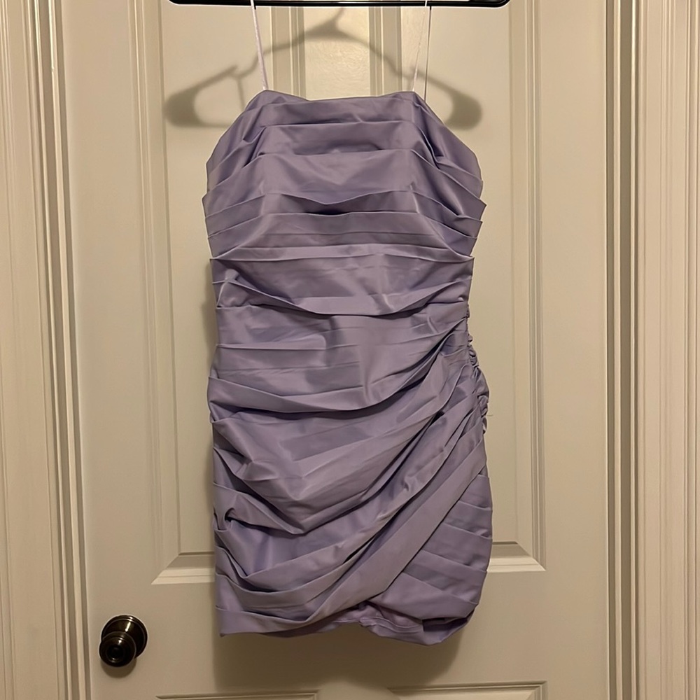 Purple Mini Dress